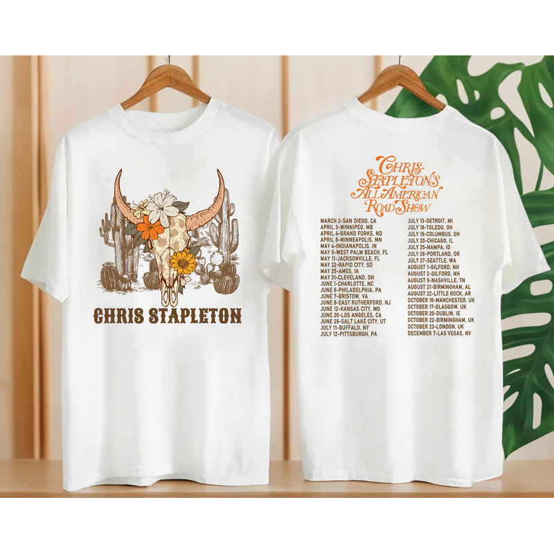 Chris Stapleton Graphic Shirt, All American Road Show 2024 Tour Shirt, Chris Stapleton Fan Gift, Chris Stapleton Merch, Chris Stapleton Tee 1.jpg