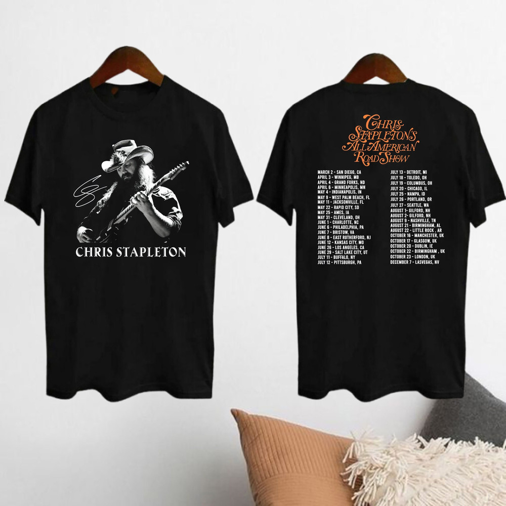 Chris Stapleton Tour 2024 Shirt, Chris Stapleton All American Road Show Shirt, Chris Stapleton Fan Shirt, Chris Stapleton Country Music Tee 1.jpg