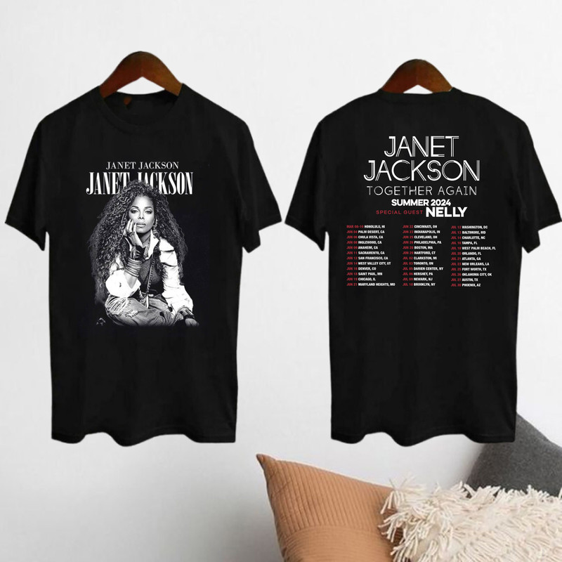 Graphic Janet Jackson 2024 Tour Shirt, Janet Jackson Together Again Summer 2024 Concert Shirt, Janet Jackson Fan Gift, Janet Jackson Merch.jpg