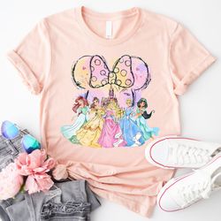 Disney Princess Shirt, Disney Watercolor Castle Tee, Disney Vacation