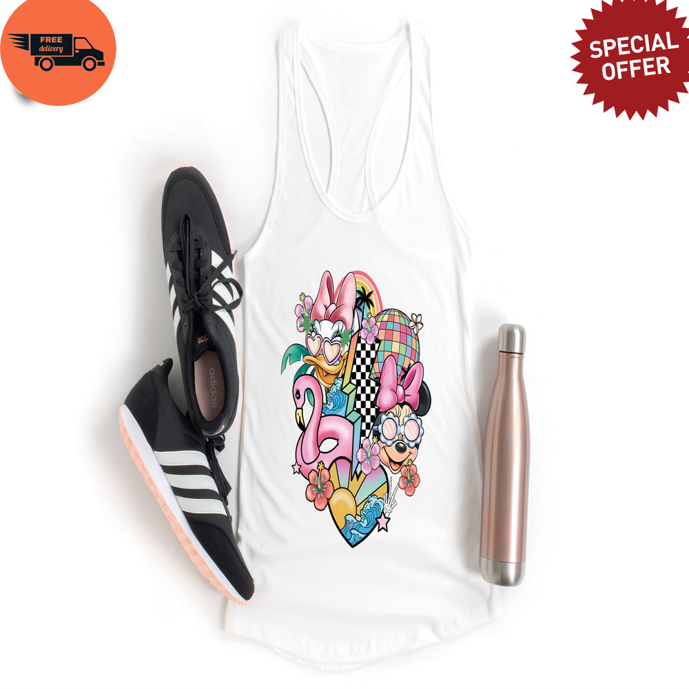 Disney Minnie Summer Shirt, Disney Beach Tank Top, Disney Summer Trip Shirt, Hello Summer Shirt, Disney Holyday Shirt, Minnie Sun Shirt.jpg