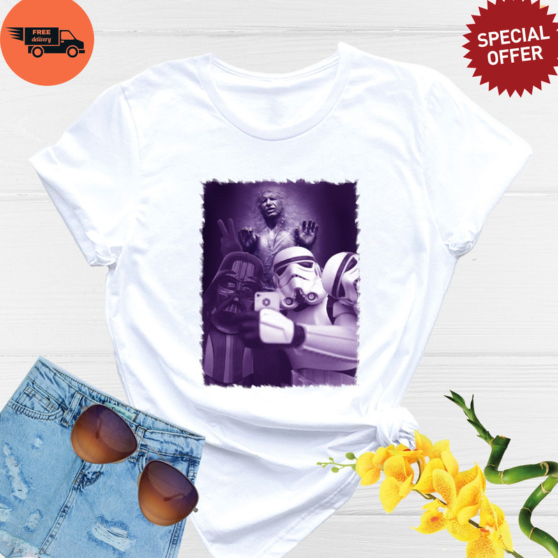 Disney Star Wars Selfie Shirt, Stormtrooper Selfie Shirt, Stormtrooper Star Wars Shirt, Darth Vader Shirt, Galaxy Edge Shirt, Star Wars Fan.jpg