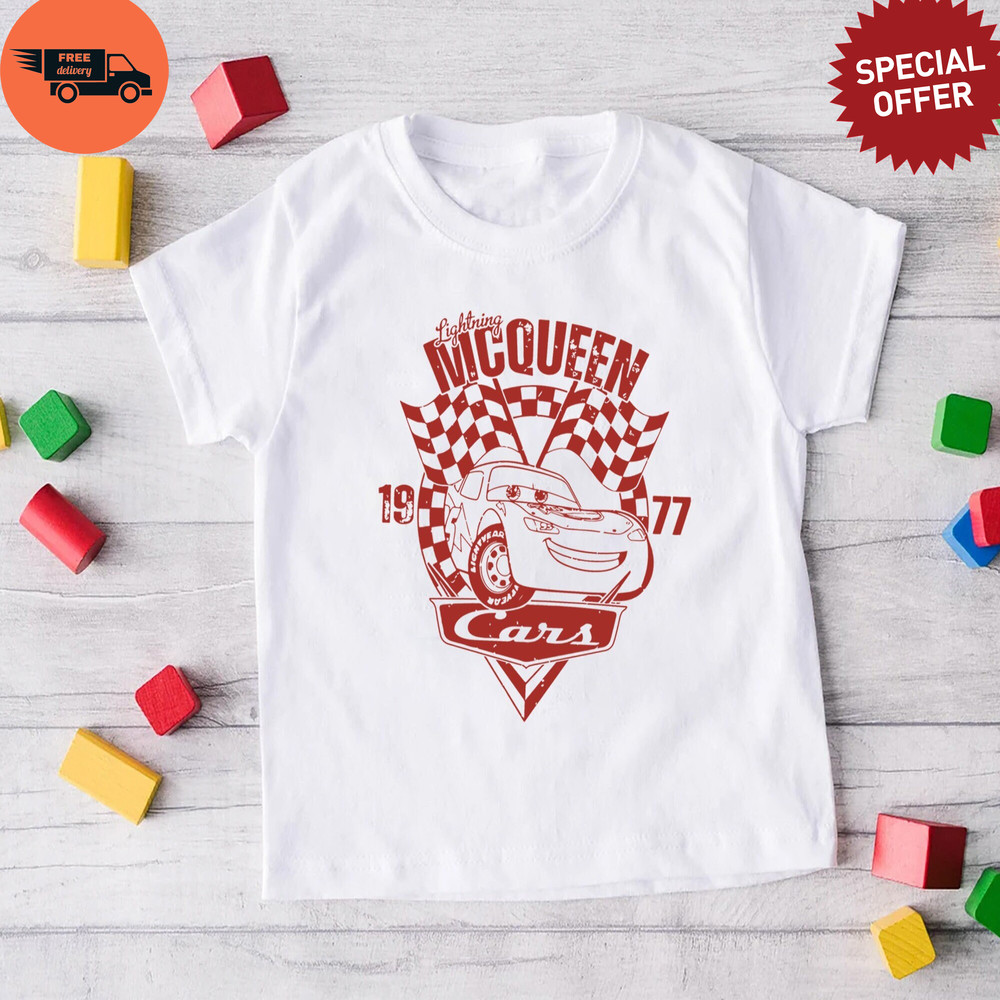 Lightning McQueen Shirt, Disney Cars Shirt, Disney Tow Mater Shirt, Cars Birthday Tee, Cars Land Shirt, Disney Pixar Shirt, Disney Kid Shirt.jpg