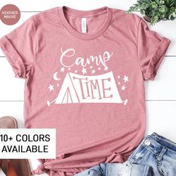 Cute Camping Shirt for Women, Funny Birthday Gift for Camper, Cute Camp Lover Shirt