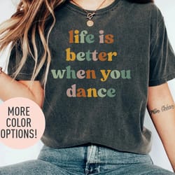 dancer shirt for women, cute dance tshirt for dancer, dance team gift for daughter-2