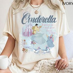 Disney Cinderella Comfort Colors Shirt, Walt Disney Princess Shirt, Cinderella Princess Shirt