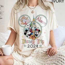 Disney Family Trip 2024 Shirt, Mickey Mouse Shirt, Mickey and Co Shirt