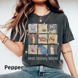 retro winnie the pooh shirt, vintage pooh and friends shirt, classic pooh and co shirt