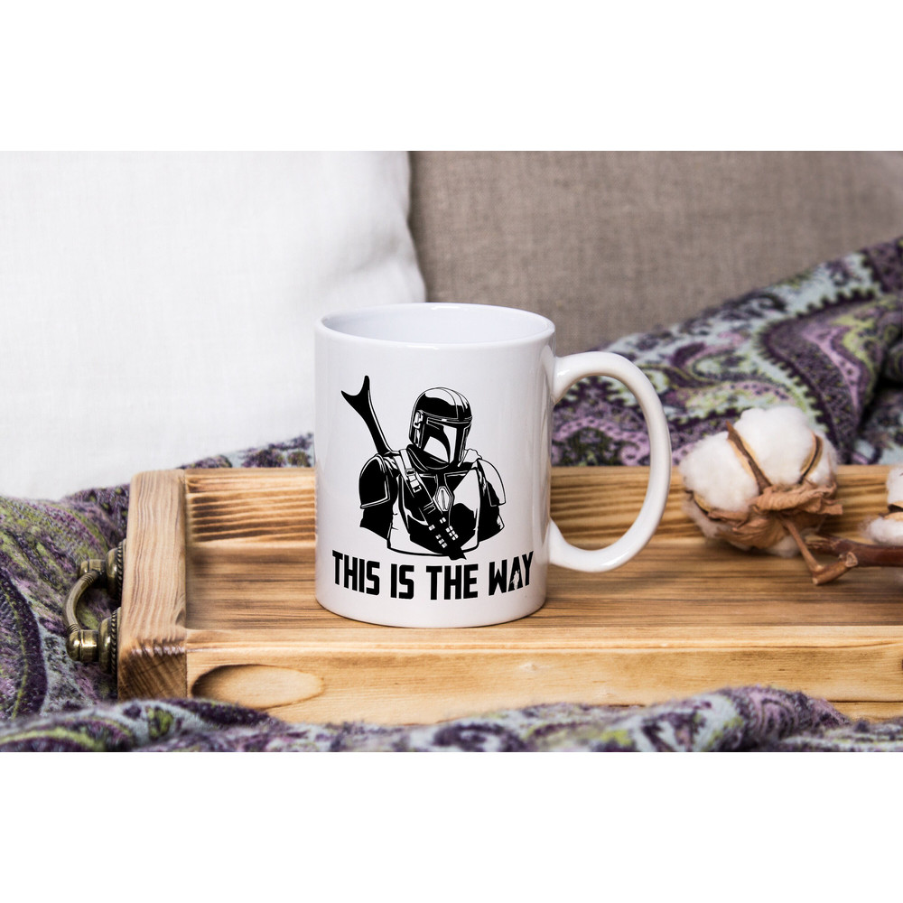 This Is The Way Mug, Mandalorian Mug, Star Wars Mug, Baby Yoda Mug, The Mandalorian Cup, Baby Yoda Cup, Funny Star Wars Mug, Star Wars Cup.jpg