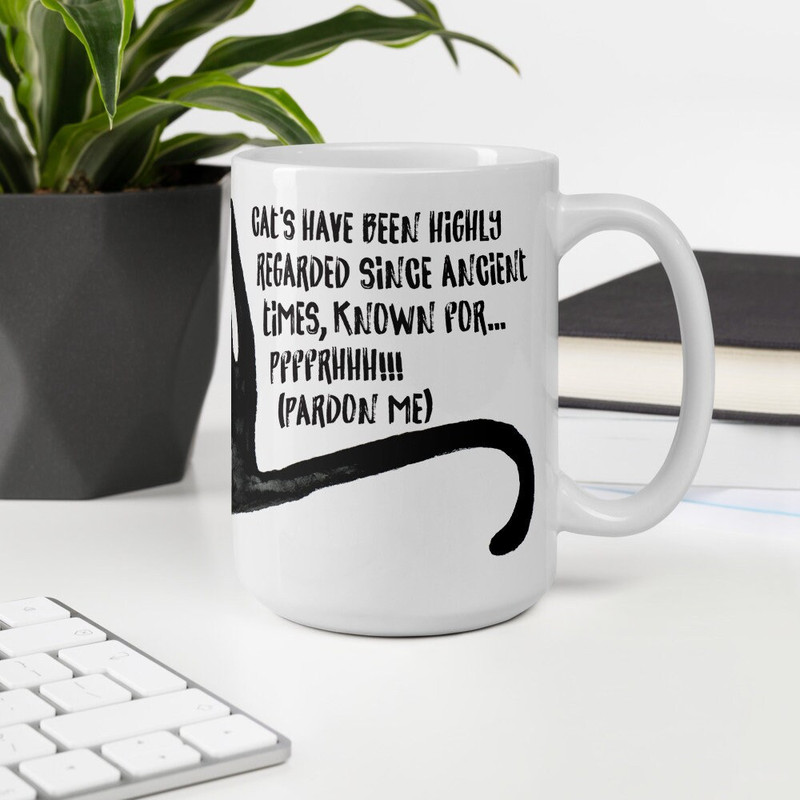Moody Cat Mug - Highly Regarded (Farting Cat).jpg