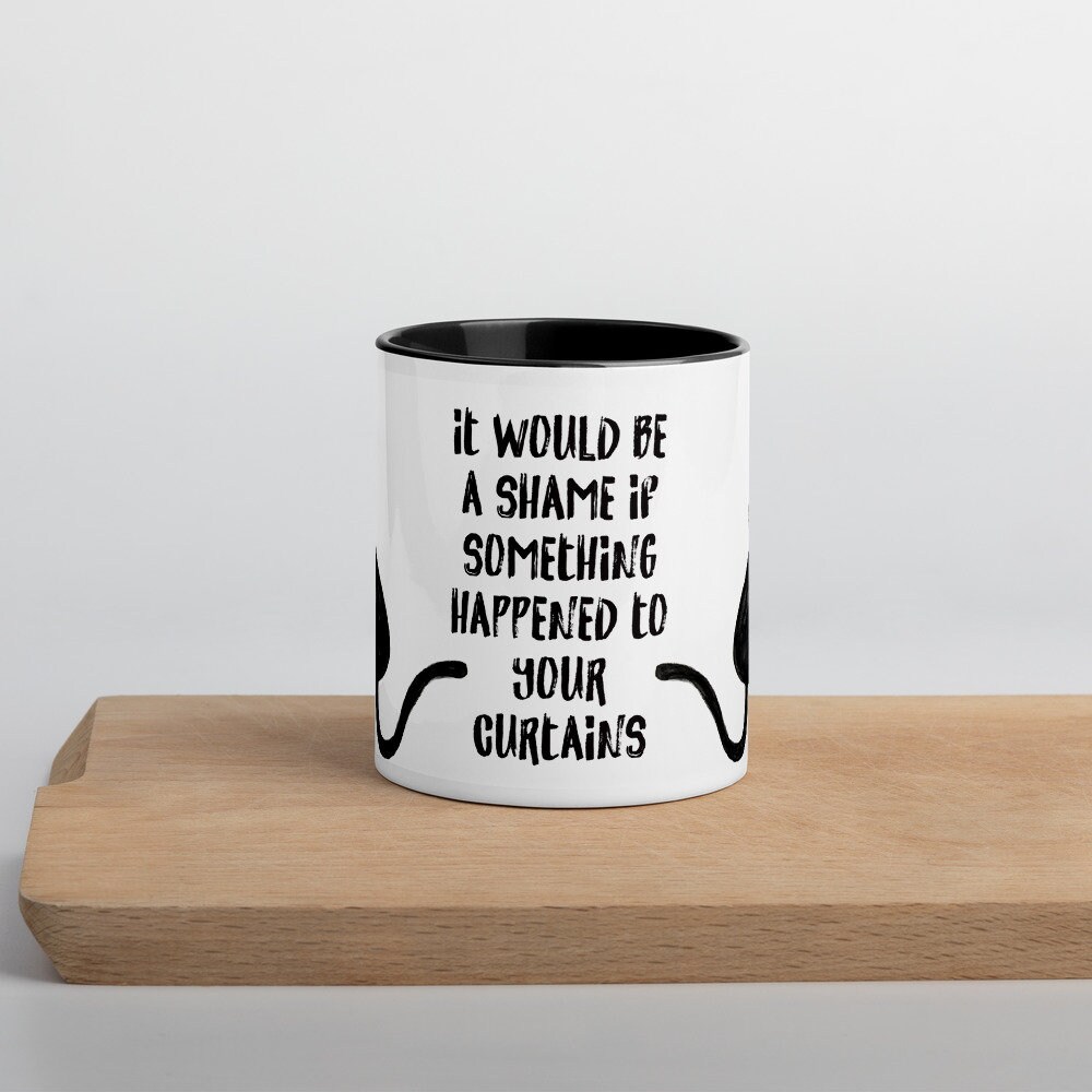 Moody Cat Mug - Mini Mafia (Black Handle & Inside).jpg