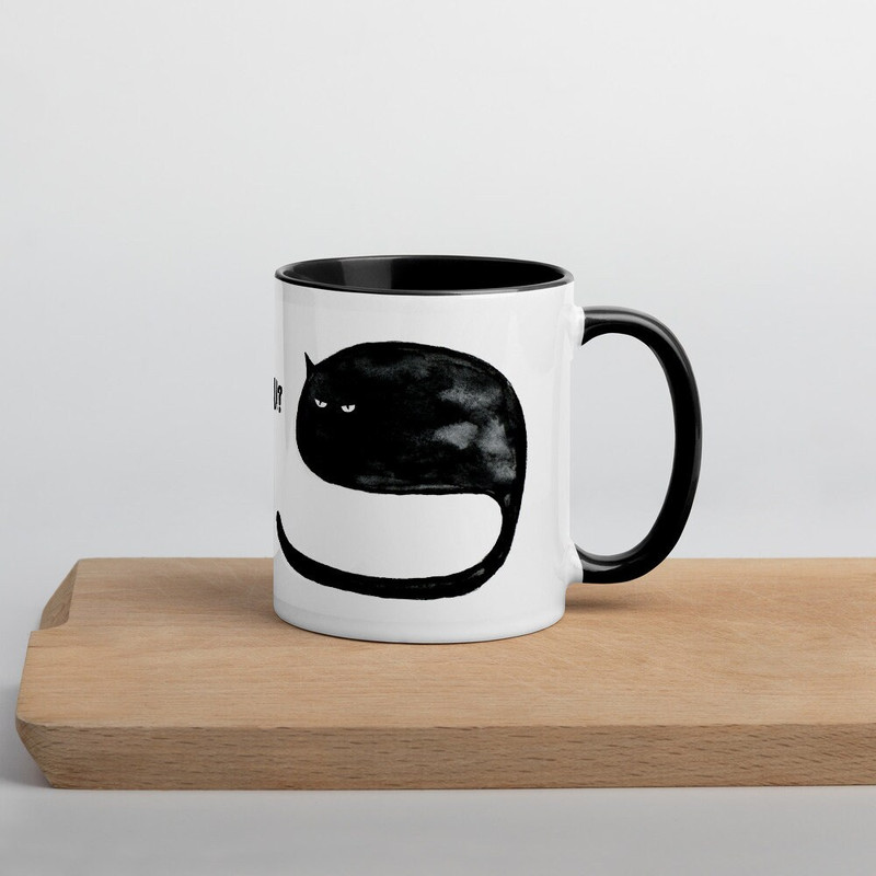 Moody Cat Mug - I Compel You To Bring Me Treats (Black Handle & Inside).jpg
