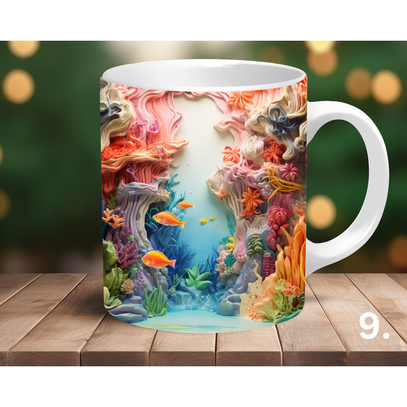 Coffee Mug Coffee Cup Ocean Mug Gift for Women Christmas Gift Birthday Gift Nature lover Mug Wildlife Lover Gift For Mom.jpg