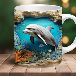 coffee mug mug ocean mug gift for women birthday gift d