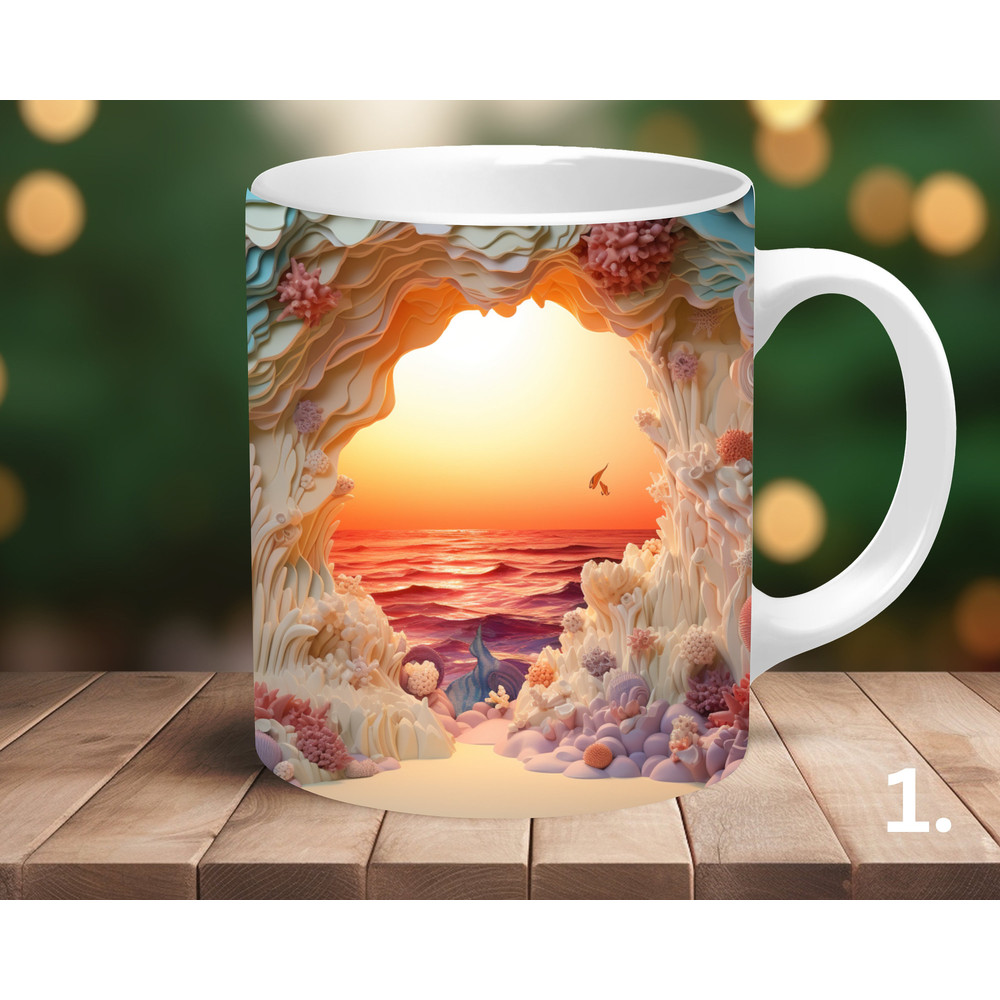 Coffee Mug Mug Ocean Mug Gift for Women Christmas Gift Birthday Gift Nature lover Mug Wildlife Lover Gift For Mom.jpg