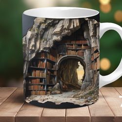 coffee cup coffee mug book lover mug librarian coffee mug gift for te
