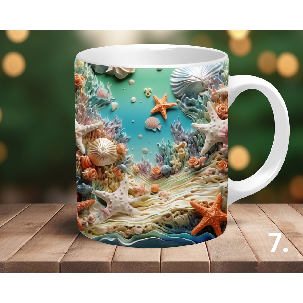 Coffee Mug Coffee Cup Mug Ocean Mug Gift for Women Christmas Gift Birthday Gift Nature lover Mug Wildlife Lover Gift For Mom.jpg