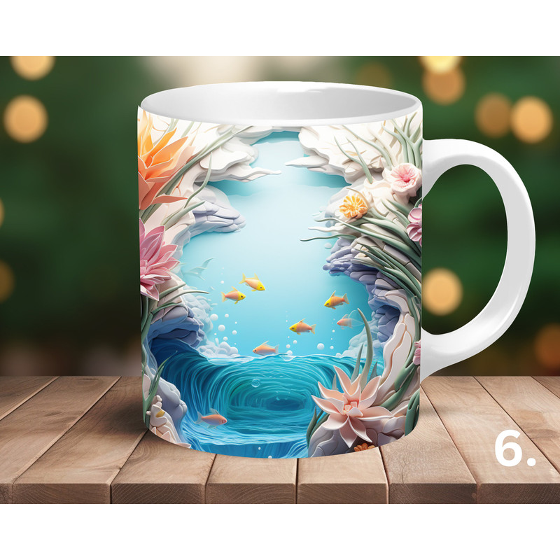 Coffee Mug Coffee Cup Ocean Mug Gift for Women Christmas Gift Birthday Gift Nature lover Mug Wildlife Lover Gift For Mom.jpg