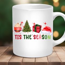 Christmas Mug, Season Greeting, Christmas Gift Idea, Christmas Decor,