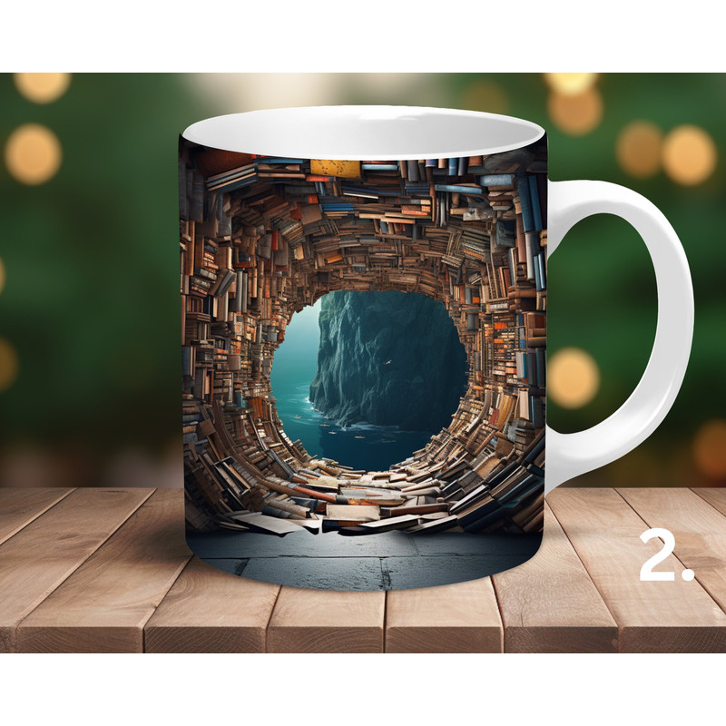 Coffee Mug Coffee Cup Book Lover Mug Librarian Coffee Mug Gift For Teacher Christmas Gift Best Friend Gift Christmas Gift Idea 3.jpg