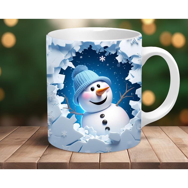 Coffee Mug, Coffee Cup, Snowman Mug, Christmas Gift, Gift Idea, Christmas Decor, Gift for Men, Gift for Women, Cute Mug.jpg