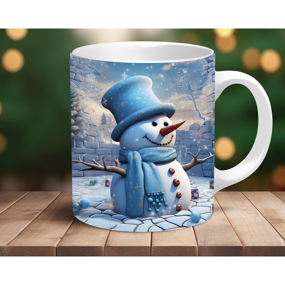 Coffee Mug, Coffee Cup, Snowman Mug, Santa Mug, Christmas Gift,  Christmas Decor, Gift for Men, Gift for Women, Cute Mug 1.jpg