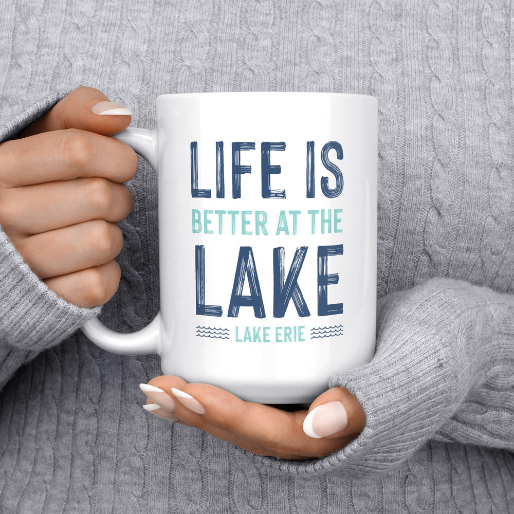 Lake Life Mug, Lake House Gift, Lake Coffee Mug, Custom Lake Mug, Personalized Lake Gift, Lake Home Gift, Lake Mug, Coffee Lake Gift.jpg