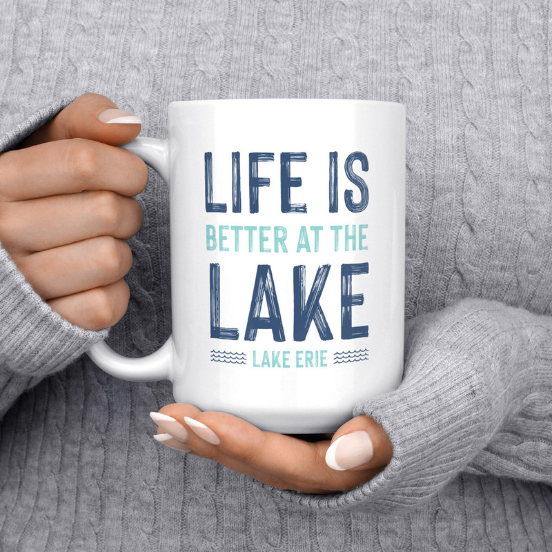 Lake Life Mug, Lake House Gift, Lake Coffee Mug, Custom Lake Mug, Personalized Lake Gift, Lake Home Gift, Lake Mug, Coffee Lake Gift.jpg