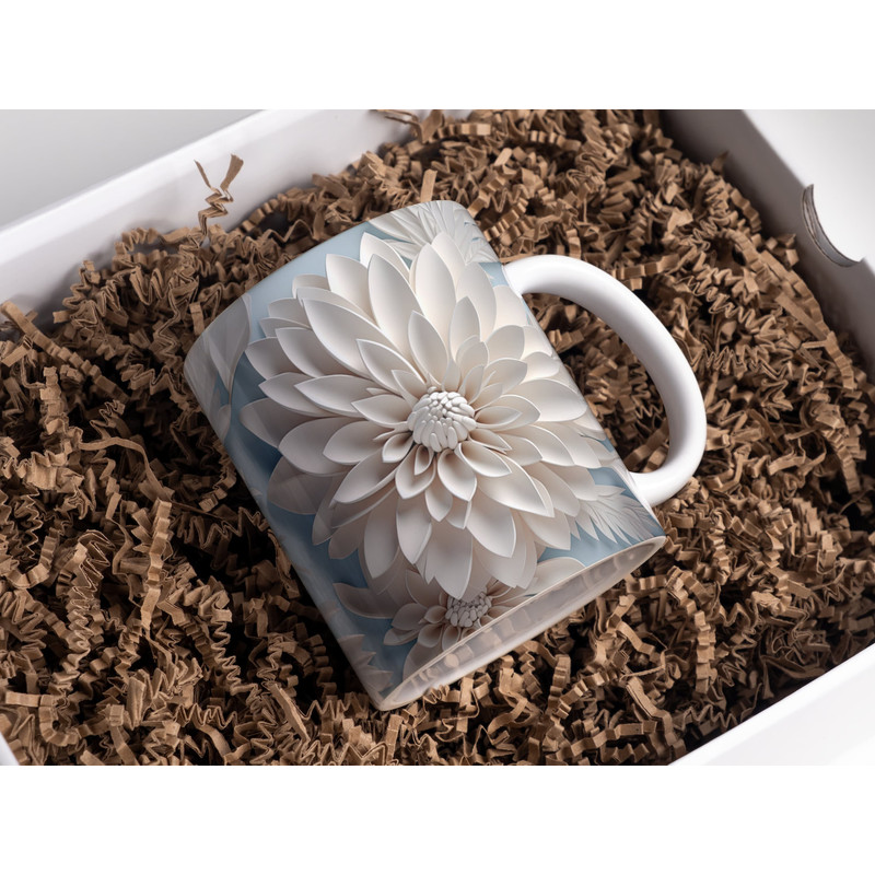 11oz and 15oz 3D Flowers Mug Wrap Sublimation, 3D Mug PNG Design, 3D Mug Wrap Designs, Mug Sublimation Designs, Mug Template For Sublimation 1.jpg