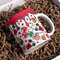 3D Christmas Candy Inflated Mug Wrap Sublimation Design 11oz & 15oz, Puffy Cartoon Snacks Xmas Mug Wrap PNG, Instant Digital Download.jpg
