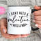 I Don't Need a Valentine I Need a Nap Mug, Anti Valentine, Single Mom, Single Valentine, Funny Valentine Mug,Valentine Coffee Mug,Coffee Cup.jpg