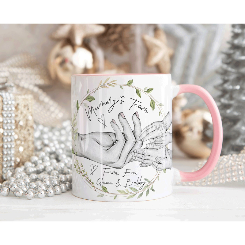 PERSONALISED Mummy's Team Mug Gift, Mummy Mothers Day Day Gift For Her, Mug Gift For Her, Mum Birthday Mug, Mothers Day Gift for Mummy.jpg