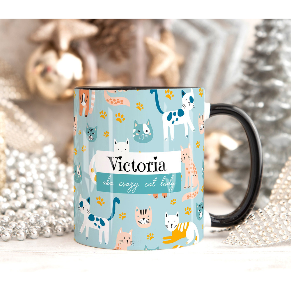 CRAZY CAT LADY Personalised Name Cat Mug, Personalised Mug, Cat Lover Gift For Her, Valentines Gift Her, Sister Mum Daughter Birthday Gift.jpg
