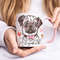 Cute Pug Mug, Personalised Mug, Custom Name Cup, Coffee Tea Cup Gift For Her, Valentines Gift For Her, Wife Girlfriend Mum Birthday Gift.jpg