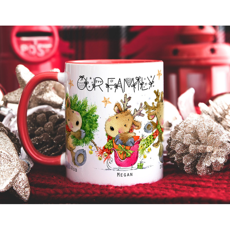 PERSONALISED FAMILY PORTRAIT Mug, Secret Santa Gift, Reindeer Gift Mug, Mum Dad Xmas Mug, Hot Chocolate Mug, Xmas Gift for Mum Dad Husband.jpg