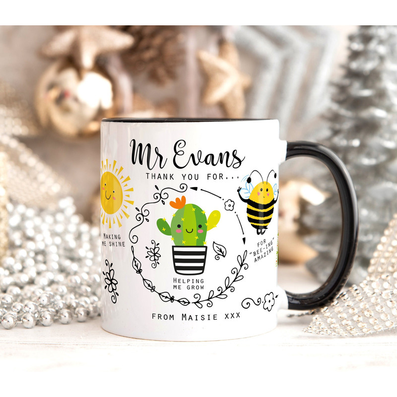 Personalised Male Teacher Thank You Gift, Teacher Mug With Name, Teacher Appreciation Gift, End of term Gift, NURSERY TEACHER GIFT.jpg