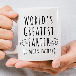funny gift for dad, fathers day gift from daughter, dad mug from son, birthday