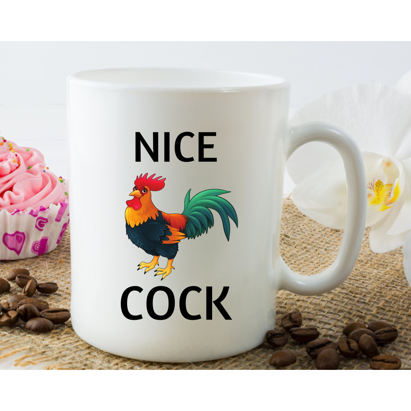 Funny Joke Mug, Nice Cock Mug, Gift for Boyfriend, Boyfriend Christmas Gift, Husband Gift, Gift for Him, Gift under 10, Love Nice Cock Mug.jpg