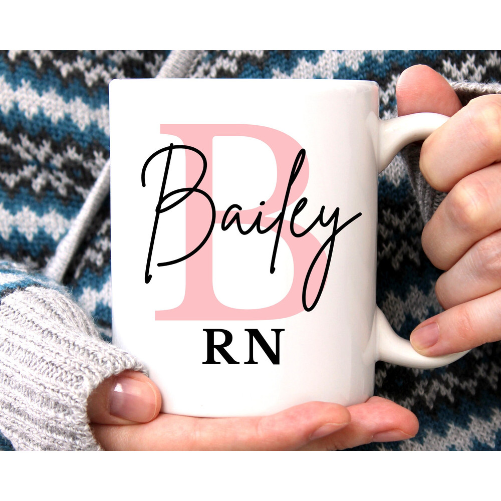 Nurse Mug Personalized Nurse Gift for Nurse Appreciation Gift for Nursing Student Gifts for RN Gift, LPN Gift, Cna Gift, Rn Grad Gift Idea.jpg