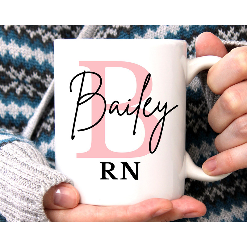 Nurse Mug Personalized Nurse Gift for Nurse Appreciation Gift for Nursing Student Gifts for RN Gift, LPN Gift, Cna Gift, Rn Grad Gift Idea.jpg