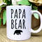 Papa Bear Coffee Mug, Papa Bear, Gift for Dad, Fathers Day Gift, Papa Bear Mug, Dad Coffee Mug, Dad Gift, First Fathers Day, New Dad Gift.jpg