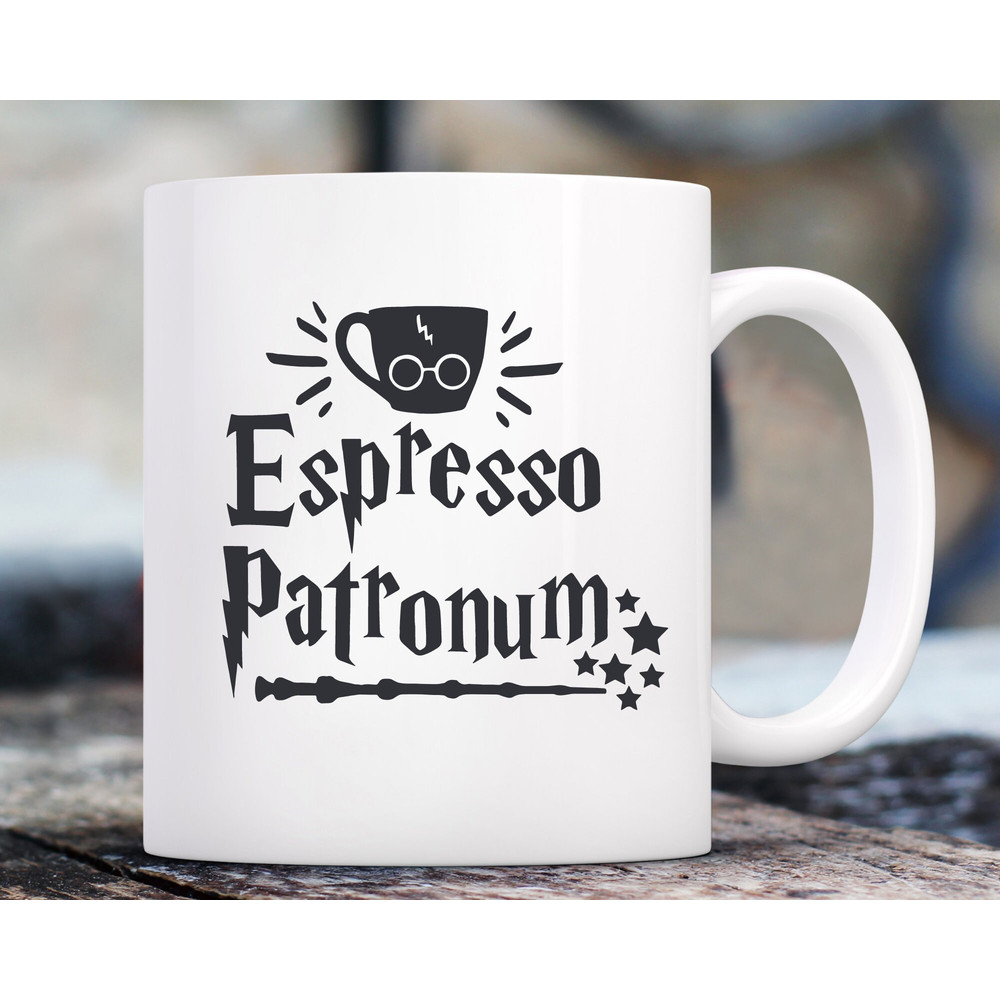 Espresso Patronum Mug, Wizard Spell Mug, Magic Gifts, Mug for Wizards, Magic Mug, Wizardry Gift.jpg