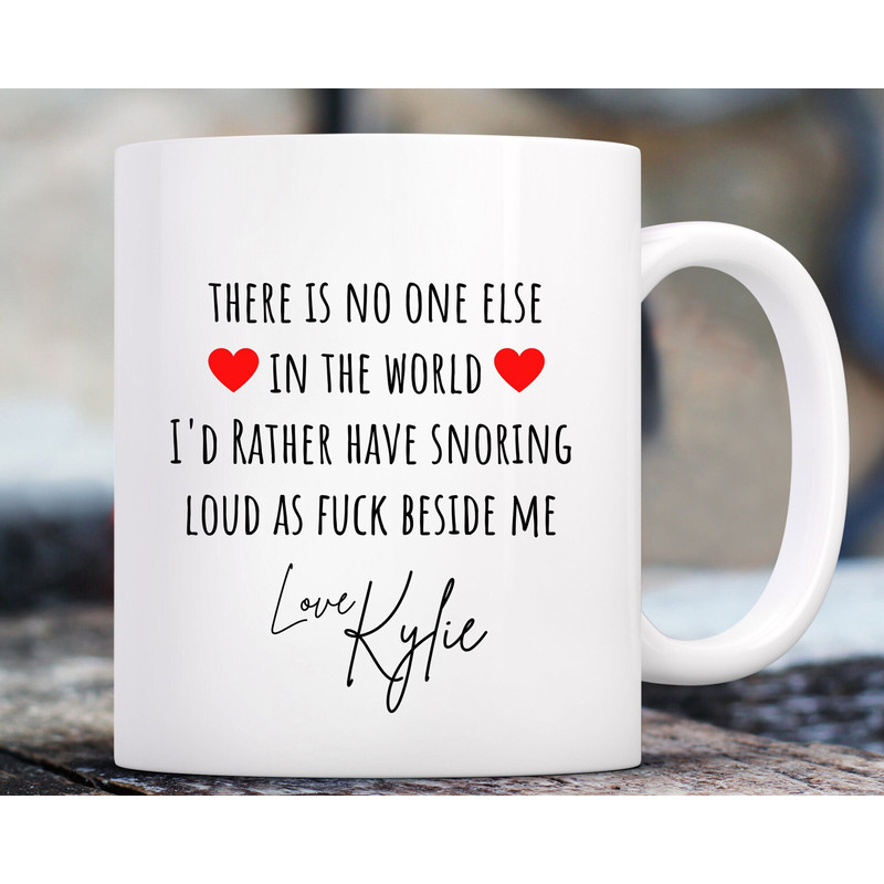 Personalized Boyfriend Gifts For Husband Mug Anniversary Gifts For Him Fiance Coffee Mug BF Gifts Valentines Day Gifts Funny Snoring Partner.jpg