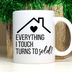 realtor gifts for agents, realtor mug, real estate gift, realtor closing gift, e