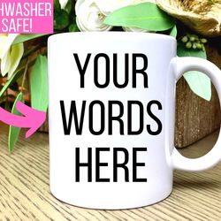 custom coffee mug, custom mug, custom coffee cup, personalized coffee mug, custo