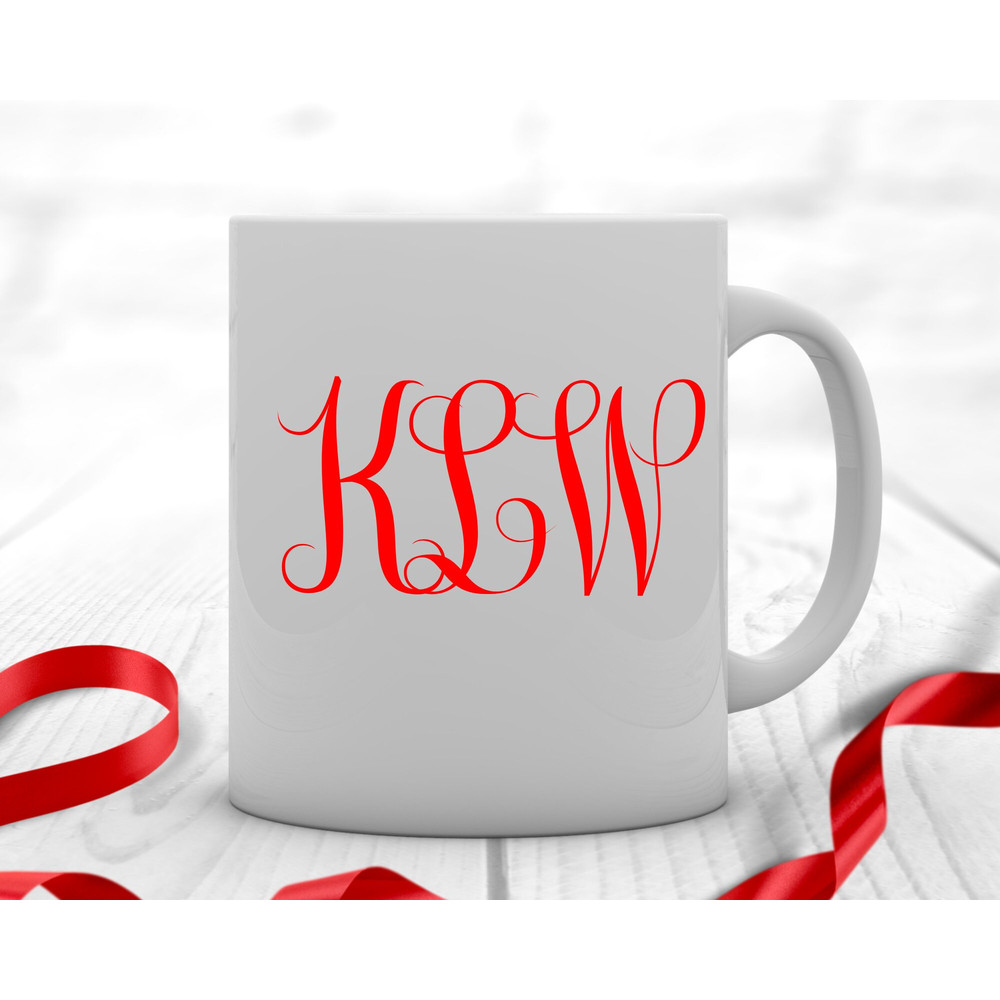 Initial Monogram Coffee Mug, Monogram Coffee Cup, Personalized Coffee Mug, Initial Mugs, Coffee Mug with Personalized Initials, Wedding Gift.jpg