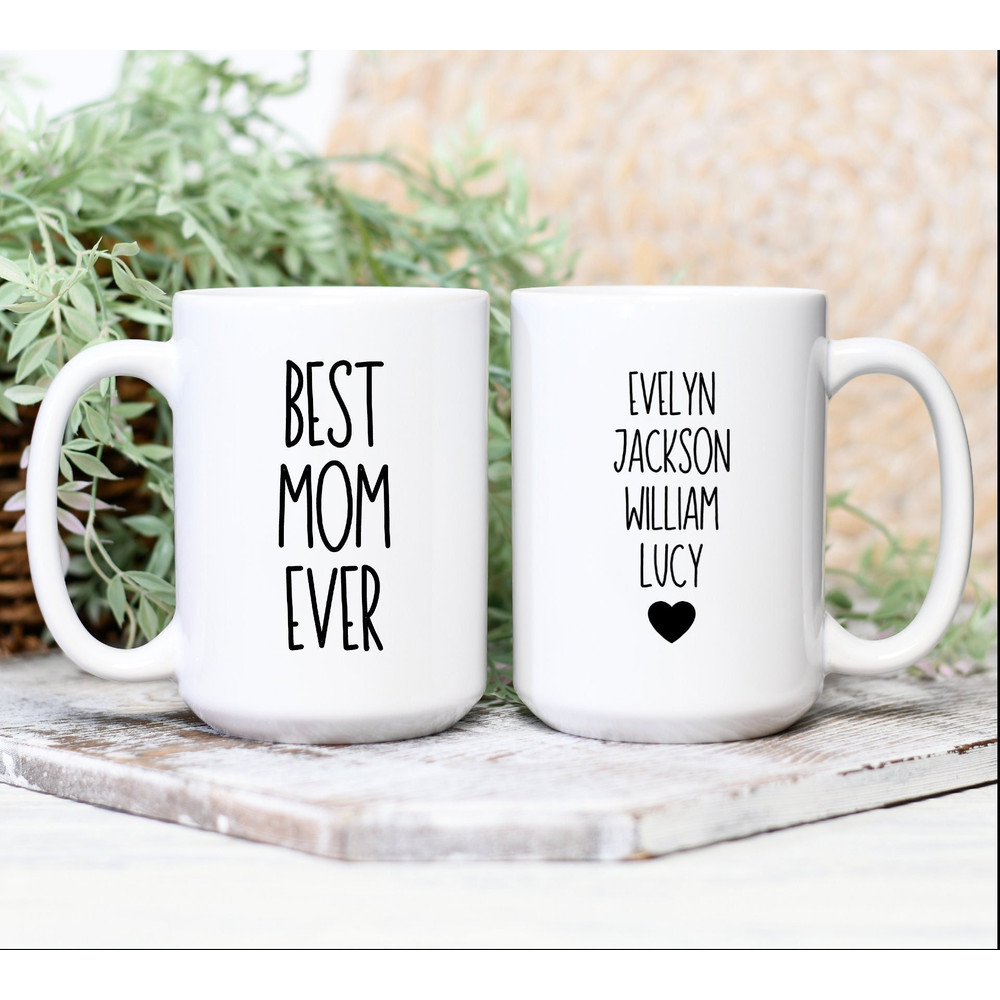 Best Mom Ever Mug, Mom Gift from Kids, Mom Birthday Gift, Presents for Mom, Personalized Mom Coffee Mug.jpg