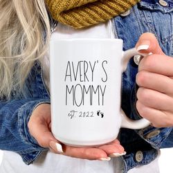 mommy mug, new mom gift ideas, first time mom gift, new pare