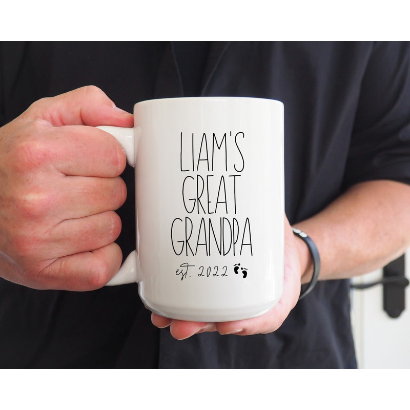 Great Grandpa Mug Personalized, Great Grandpa Gift, New Great Grandfather.jpg