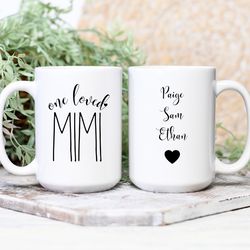 mimi mug, mimi gifts, mimi coffee mug, personalized gifts fo